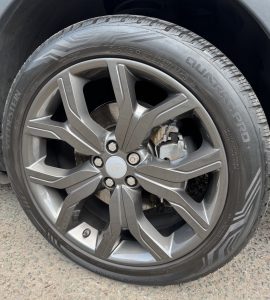 Refurbished alloy wheels